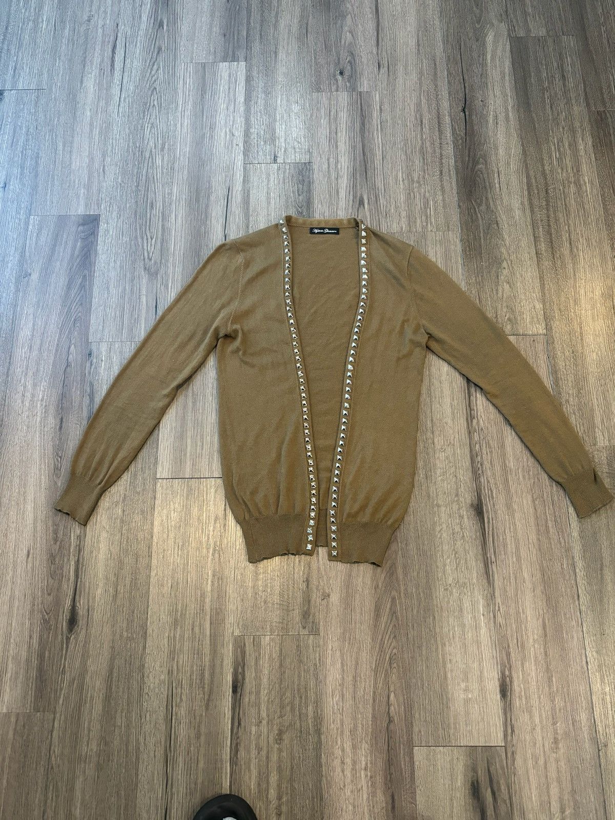 Hysteric Glamour Hysteric Glamour📿 Brown Studded Cardigan Size US S / EU 44-46 / 1 - 2 Thumbnail