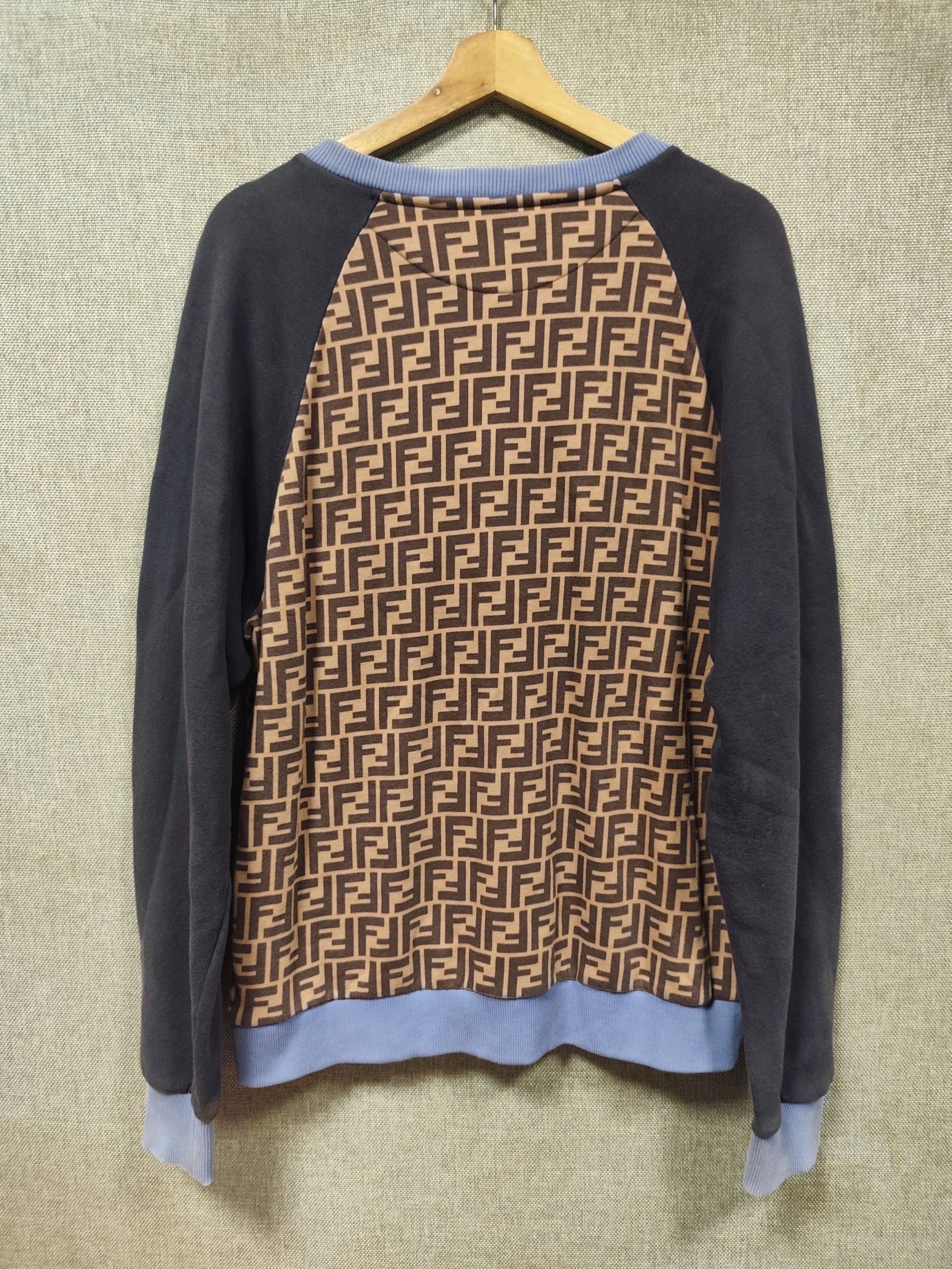 Fendi Fendi Roma monogram sweatshirt Size US L / EU 52-54 / 3 - 2 Thumbnail