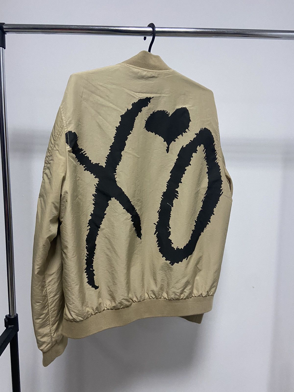 The Weeknd × Vintage × XO H&M The Weeknd XO zip Bomber Vintage Big Logo nylon Size US M / EU 48-50 / 2 - 1 Thumbnail