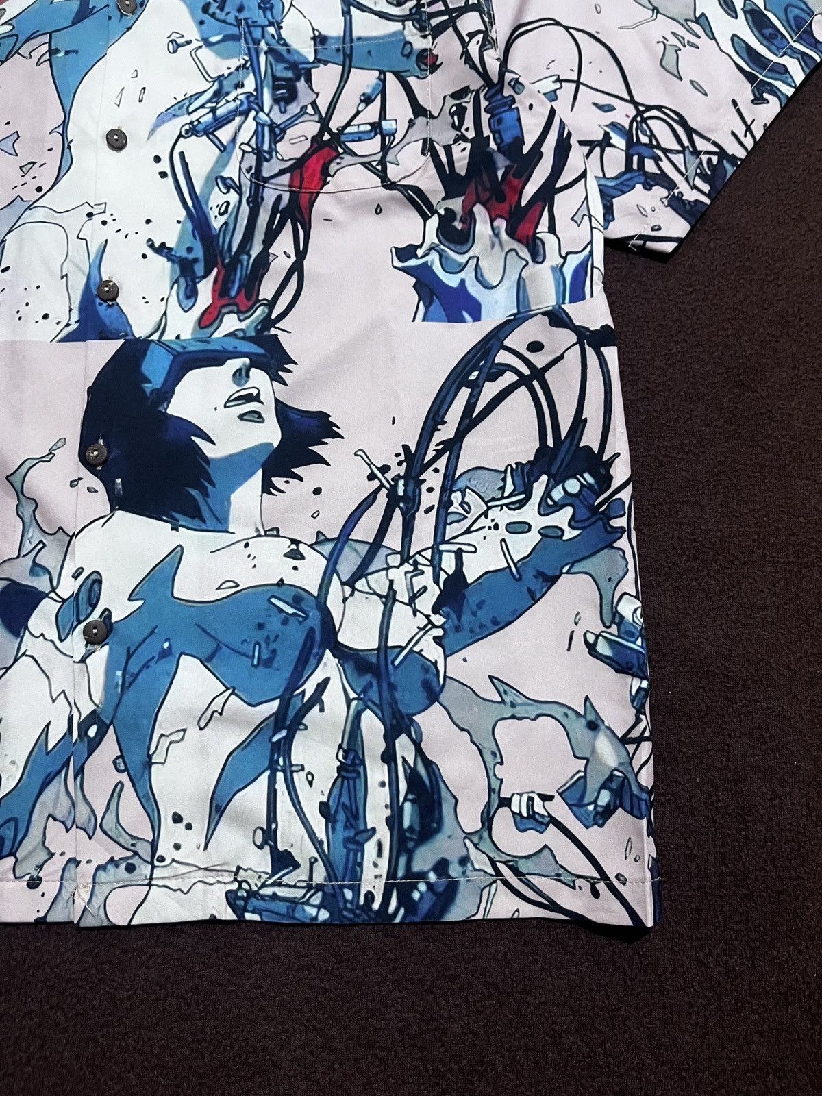 Anime GUILTY PARTIES GHOST IN SHELL RAYON SHIRT Size US M / EU 48-50 / 2 - 3 Thumbnail