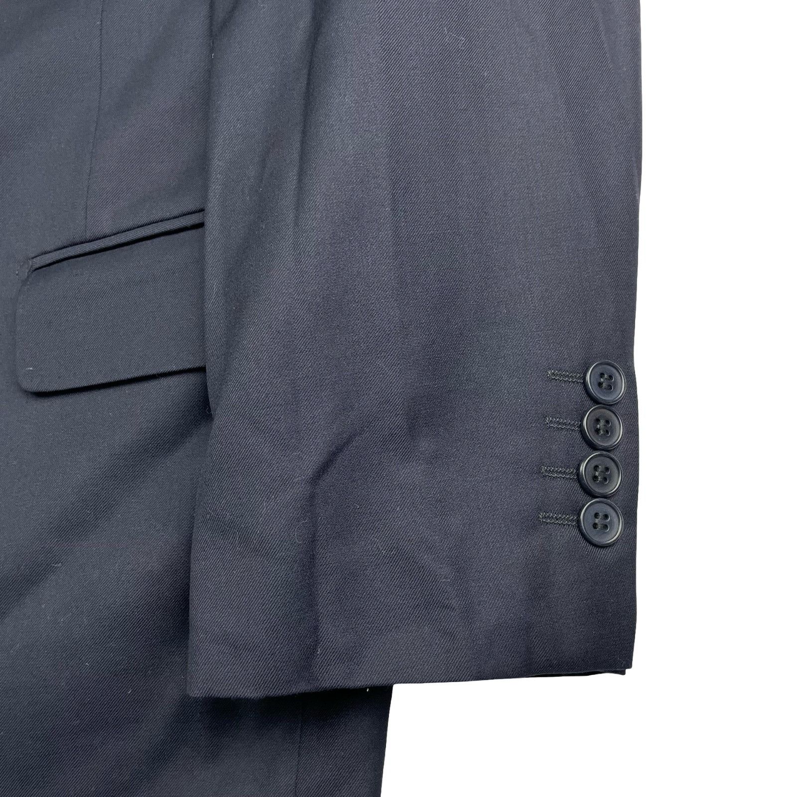 Other Dormel Men’s Bespoke Wool Blend 2-Button Suit Navy Blue • 42 Size 42R - 4 Thumbnail
