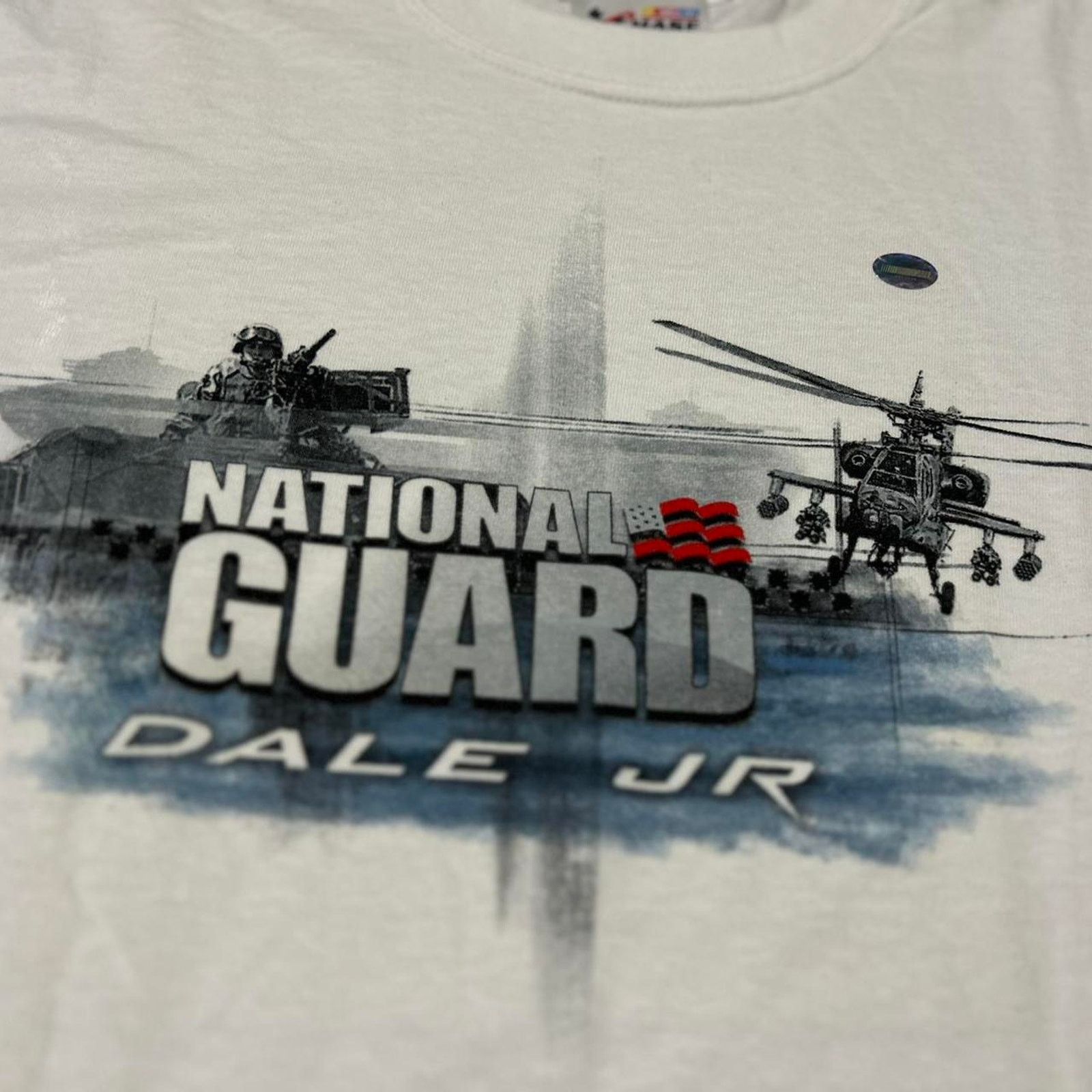NASCAR **Dale Earnhardt Jr. National Guard T-Shirt** Size US S / EU 44-46 / 1 - 2 Thumbnail