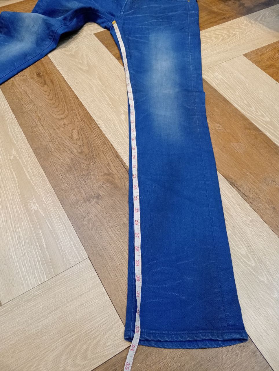 GOSTAR DE FUGA JAPANESE FUGA BLUE STRETCH JEANS Size US 34 / EU 50 - 13 Thumbnail
