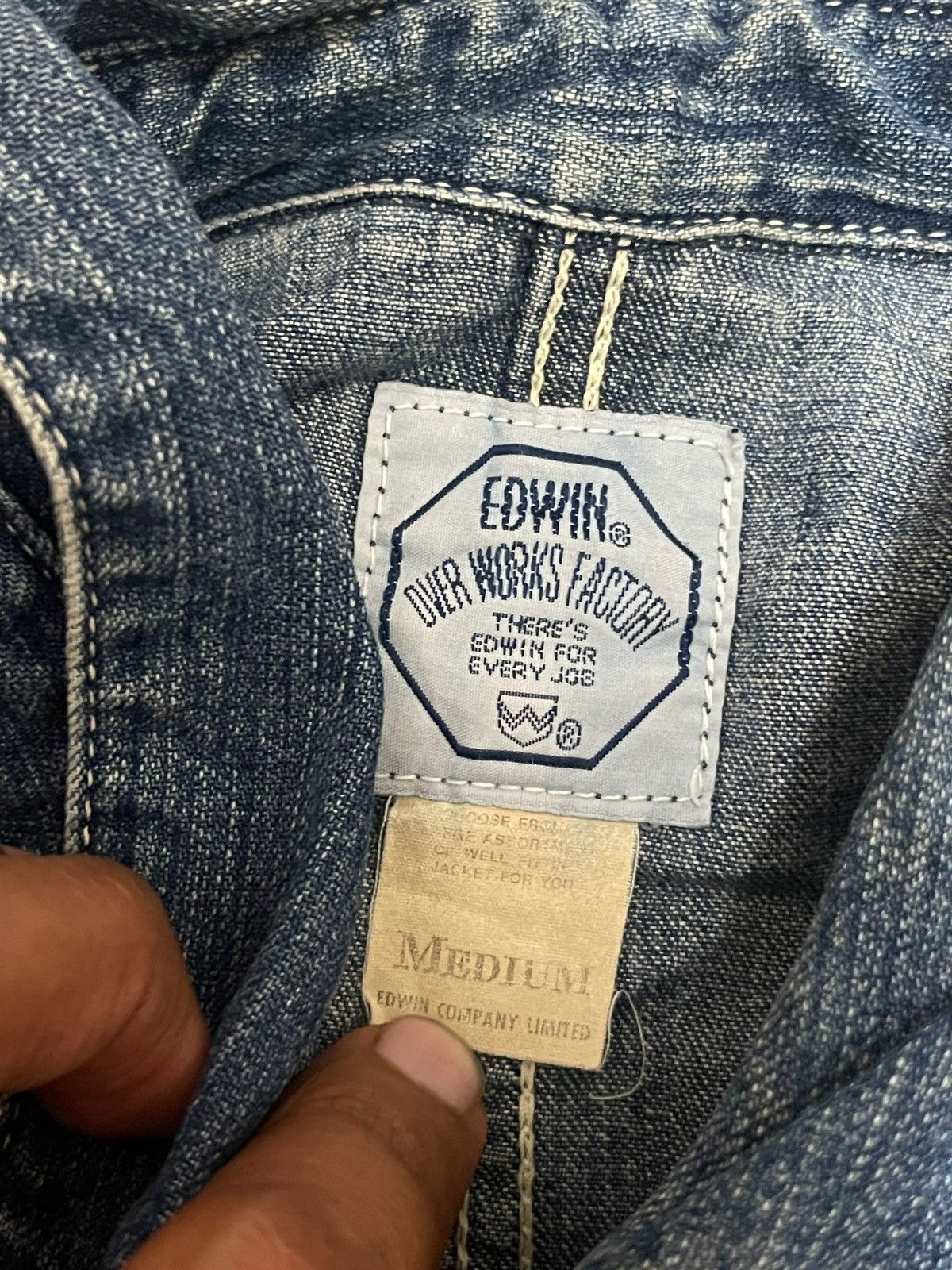 Edwin × Vintage VINTAGE EDWIN WORKWEAR Size US M / EU 48-50 / 2 - 6 Thumbnail