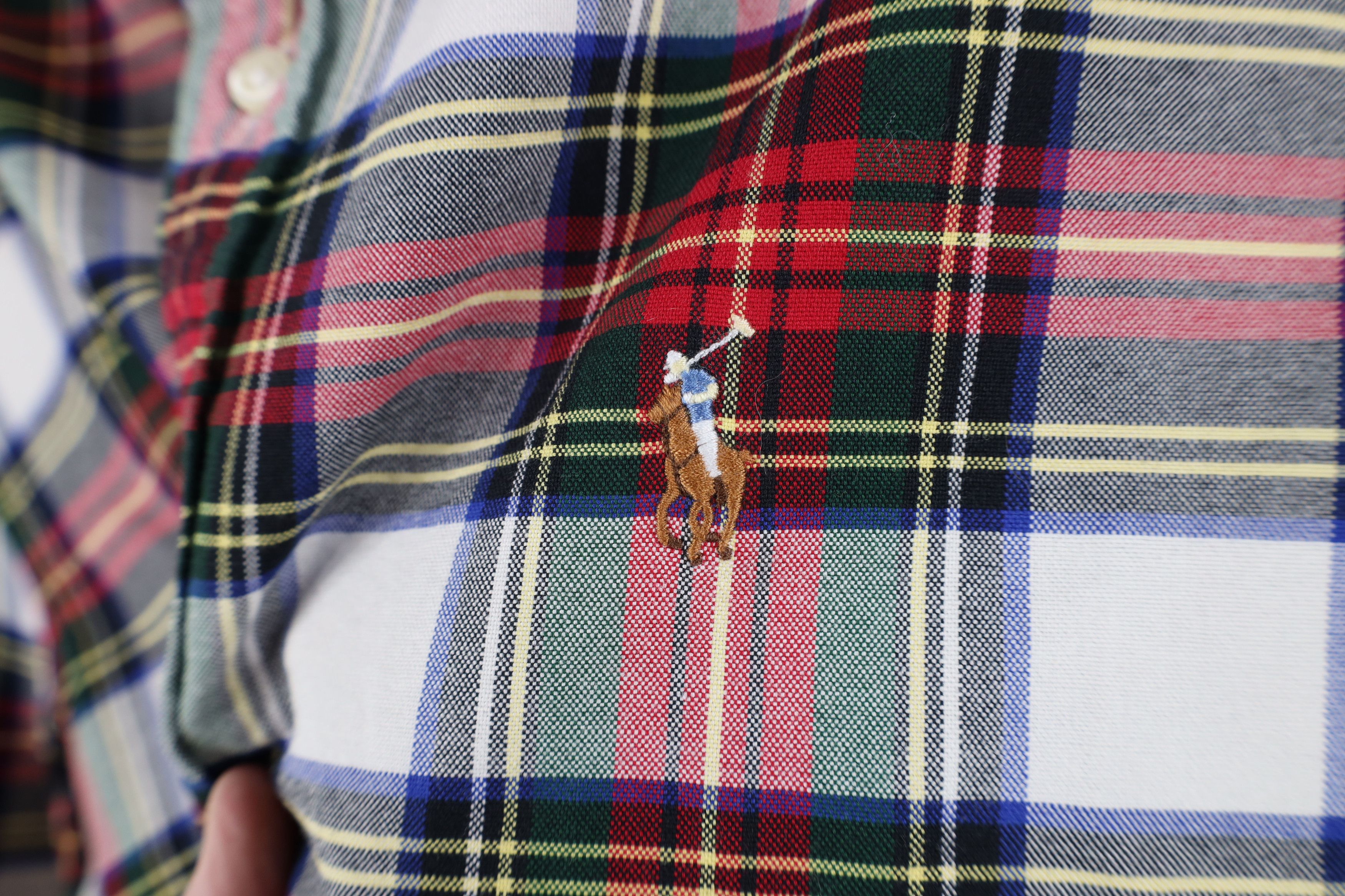 Ralph Lauren Vintage Ralph Lauren Fit Flannel Collared Button Down Shirt Size US M / EU 48-50 / 2 - 4 Thumbnail