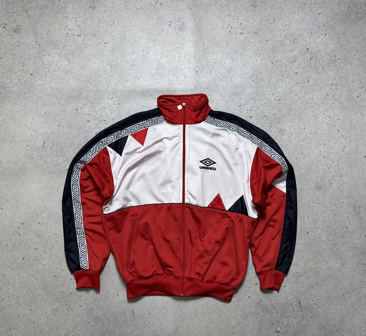 Umbro Umbro Vintage 90’s Full Zip Track Jacket Size M Size US M / EU 48-50 / 2 - 2 Thumbnail