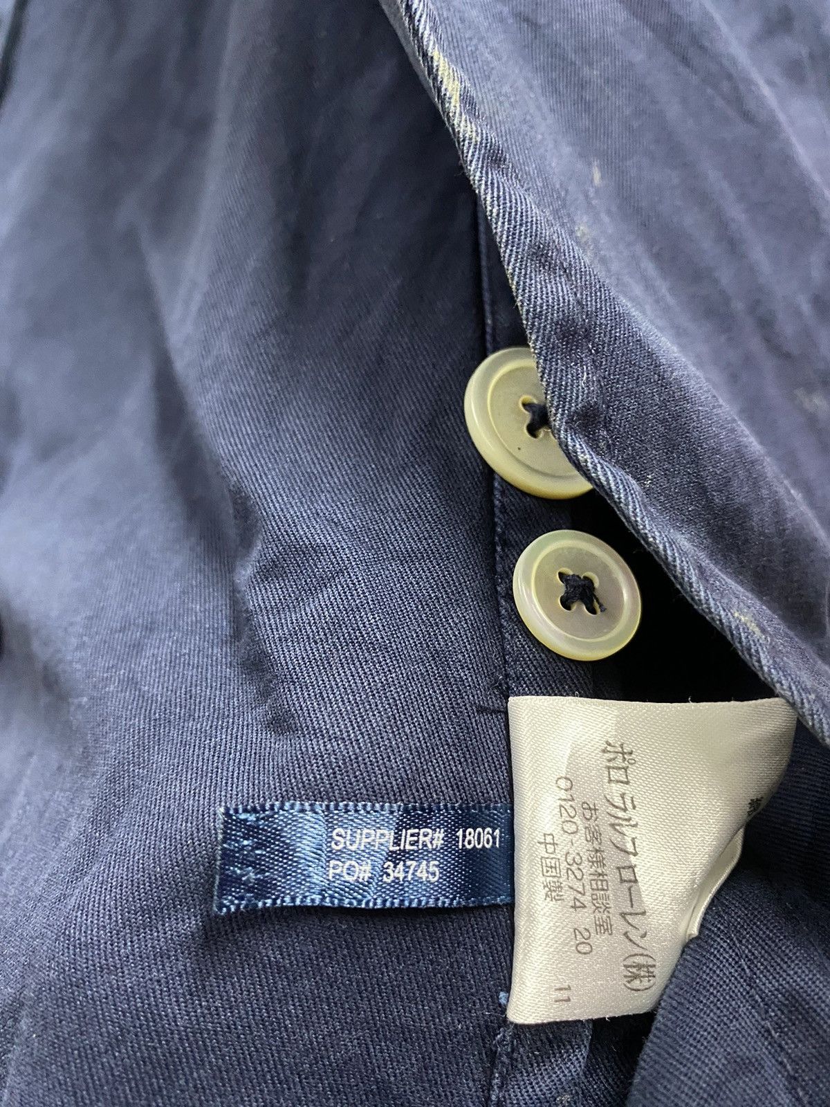 Japanese Brand × Polo Ralph Lauren × Vintage POLO RALPH LAUREN NEW YORK Size US S / EU 44-46 / 1 - 9 Thumbnail