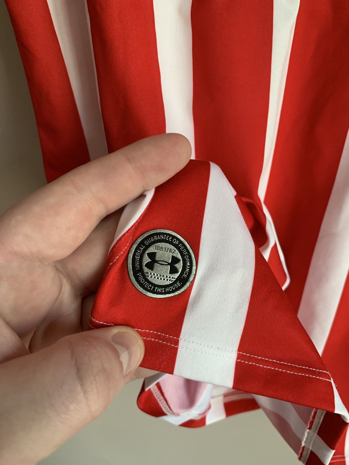Under Armour Southampton Home Football Shirt Under Armour Soccer Jersey Size US XXL / EU 58 / 5 - 5 Thumbnail