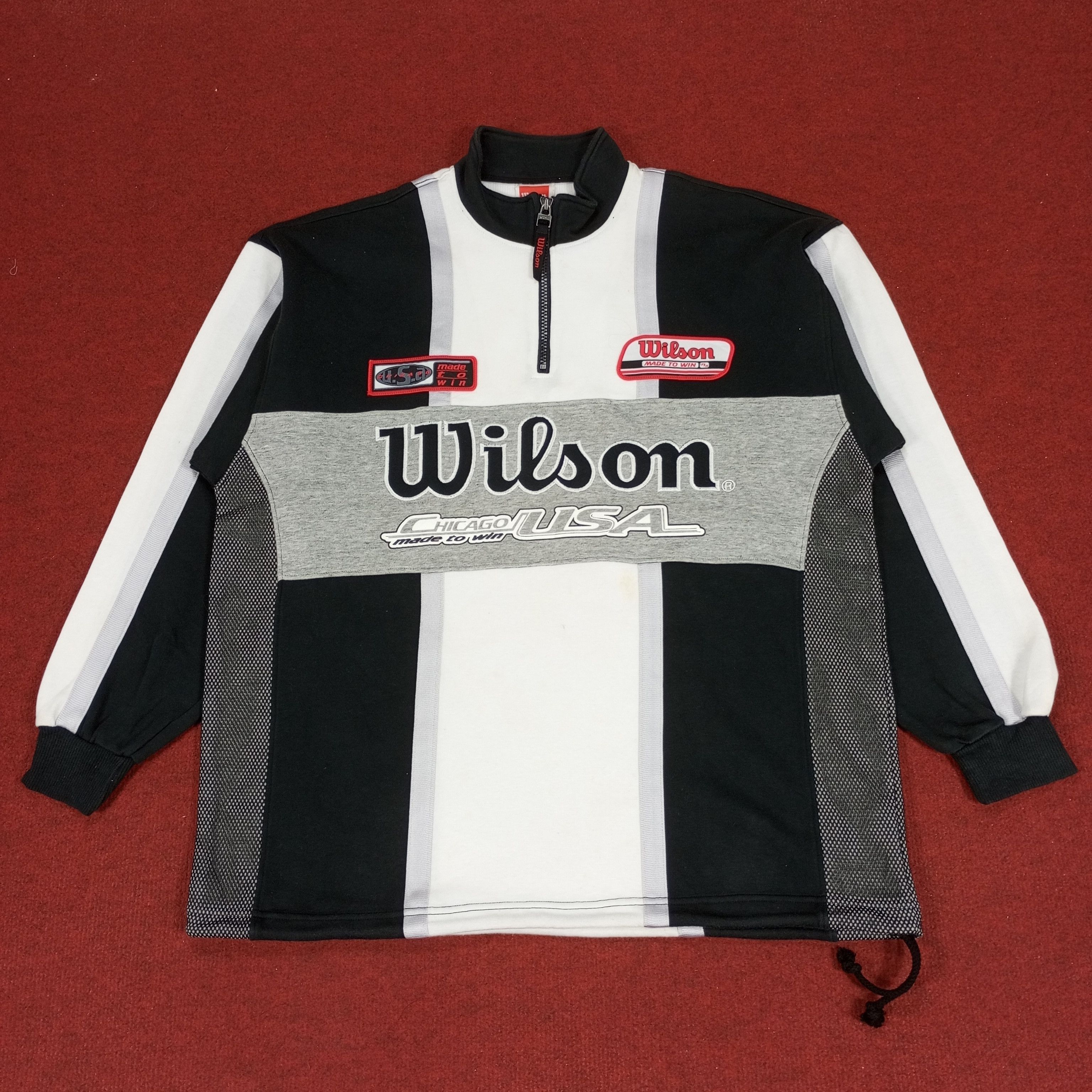 Wilson Chicago USA Half Zipper Sweatshirt