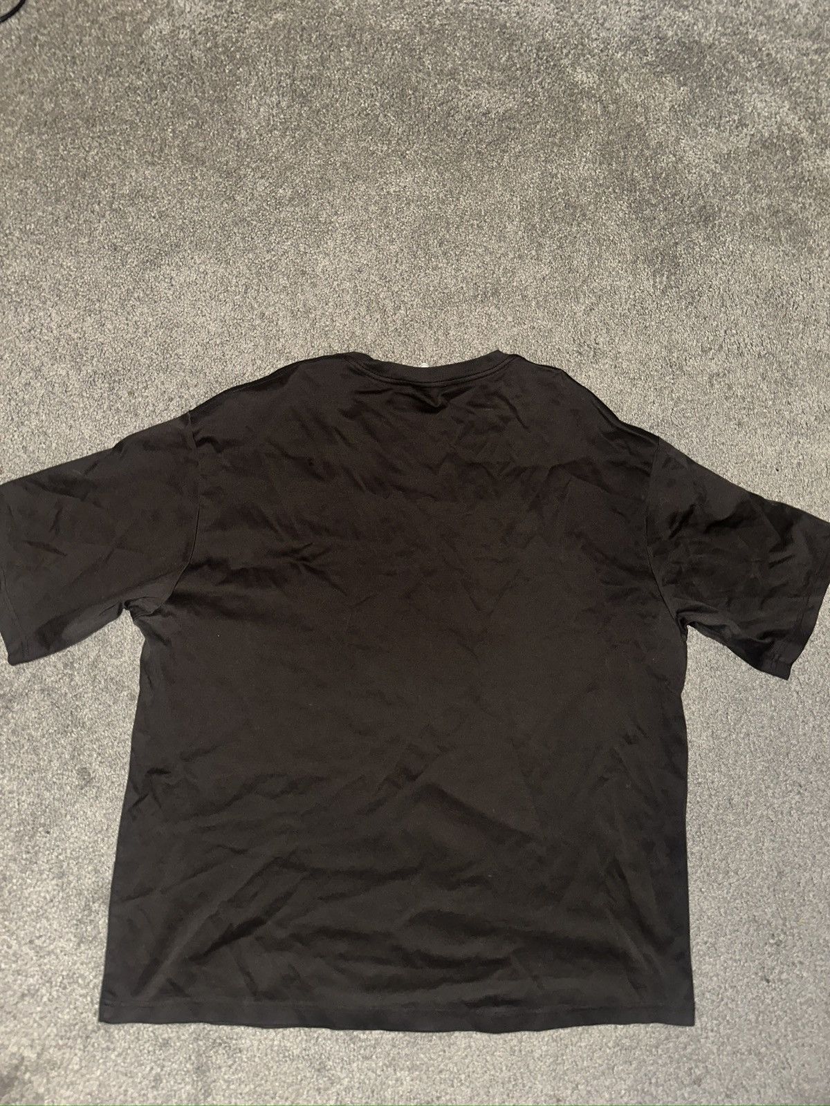 Lanvin Lanvin Curb Embroider T-Shirt Ebony Size US XXL / EU 58 / 5 - 3 Thumbnail