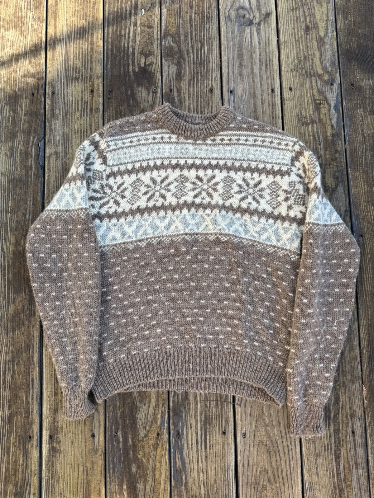 Pendleton Vintage Pendleton Brown Chunky knit Sweater Large Size US L / EU 52-54 / 3 - 1 Thumbnail