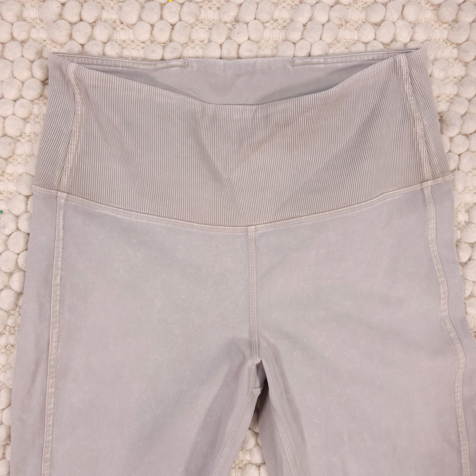 Lululemon Lululemon Wunder Under Crop 23" *Ribbed Washed French Clay 6 Size 28" / US 6 / IT 42 - 2 Thumbnail