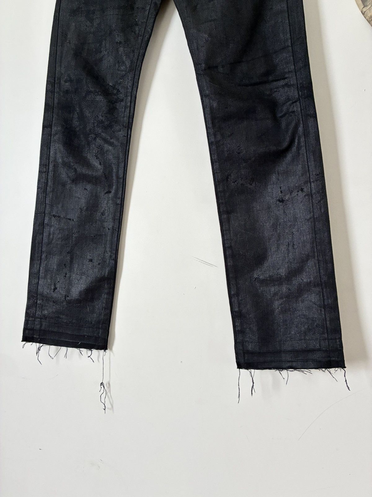 Dior Dior Homme AW07 Waxed Denim Size US 27 - 4 Thumbnail