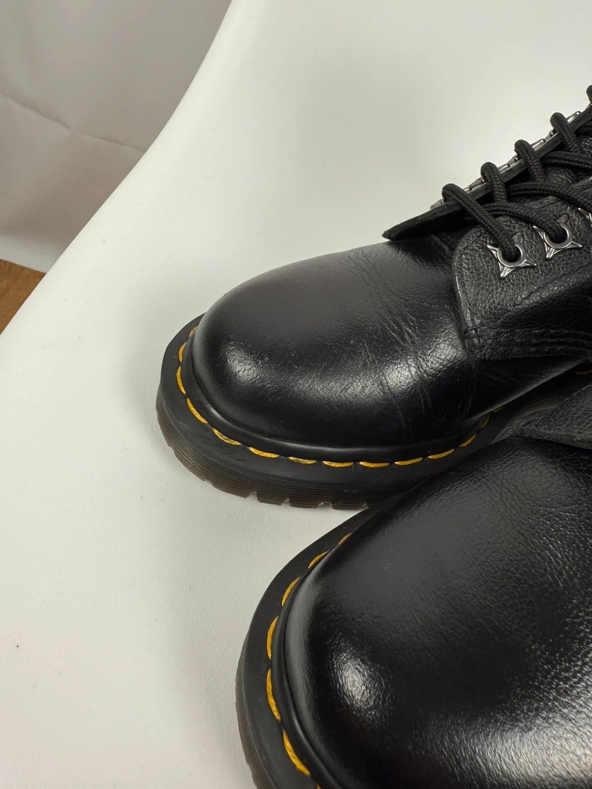 Dr. Martens Dr. Martens Ankle Boots Zip Genuine Leather size 38 Size US 7 / IT 37 - 6 Thumbnail