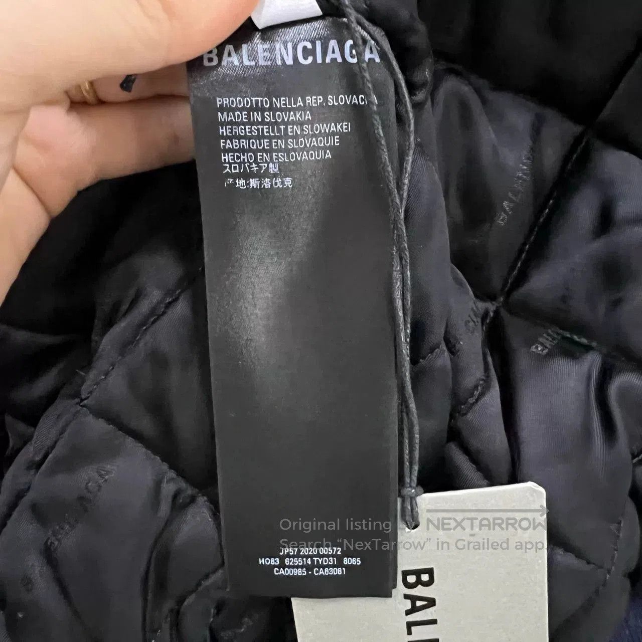 Balenciaga balenciaga embroidered logo outerwear jacket. Size US M / EU 48-50 / 2 - 3 Thumbnail