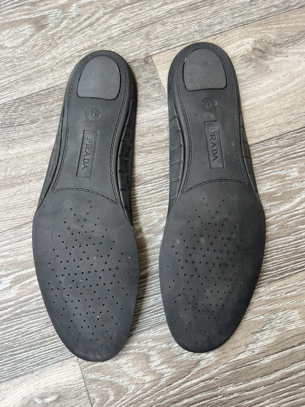 Prada PRADA Leather MonteCarlo Sneaker Size US 10.5 / EU 43-44 - 10 Thumbnail