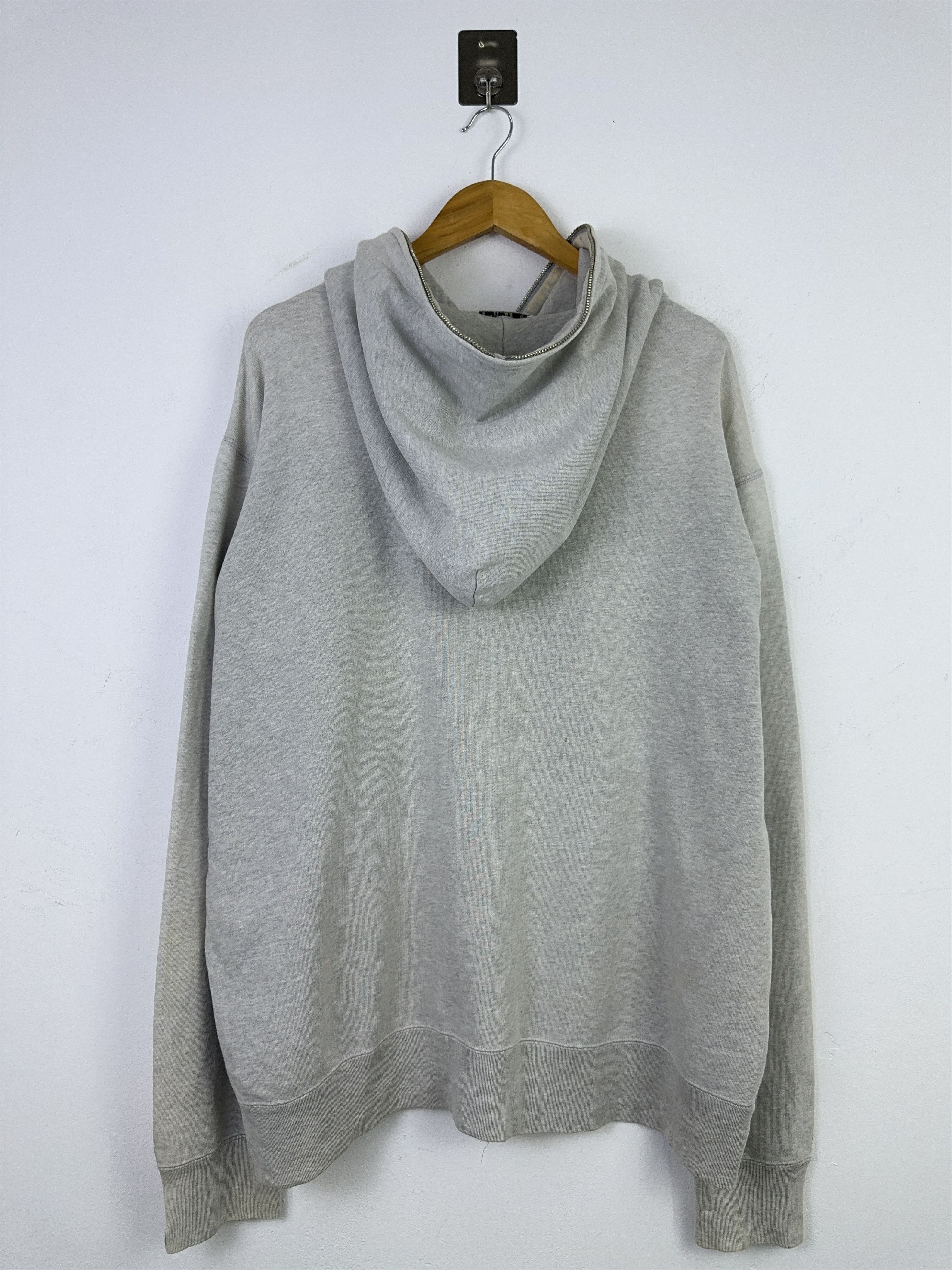 Bape A Bathing Ape BAPE Star Logo Grey Full-Zip Hoodie BP007 Size US XXL / EU 58 / 5 - 3 Thumbnail