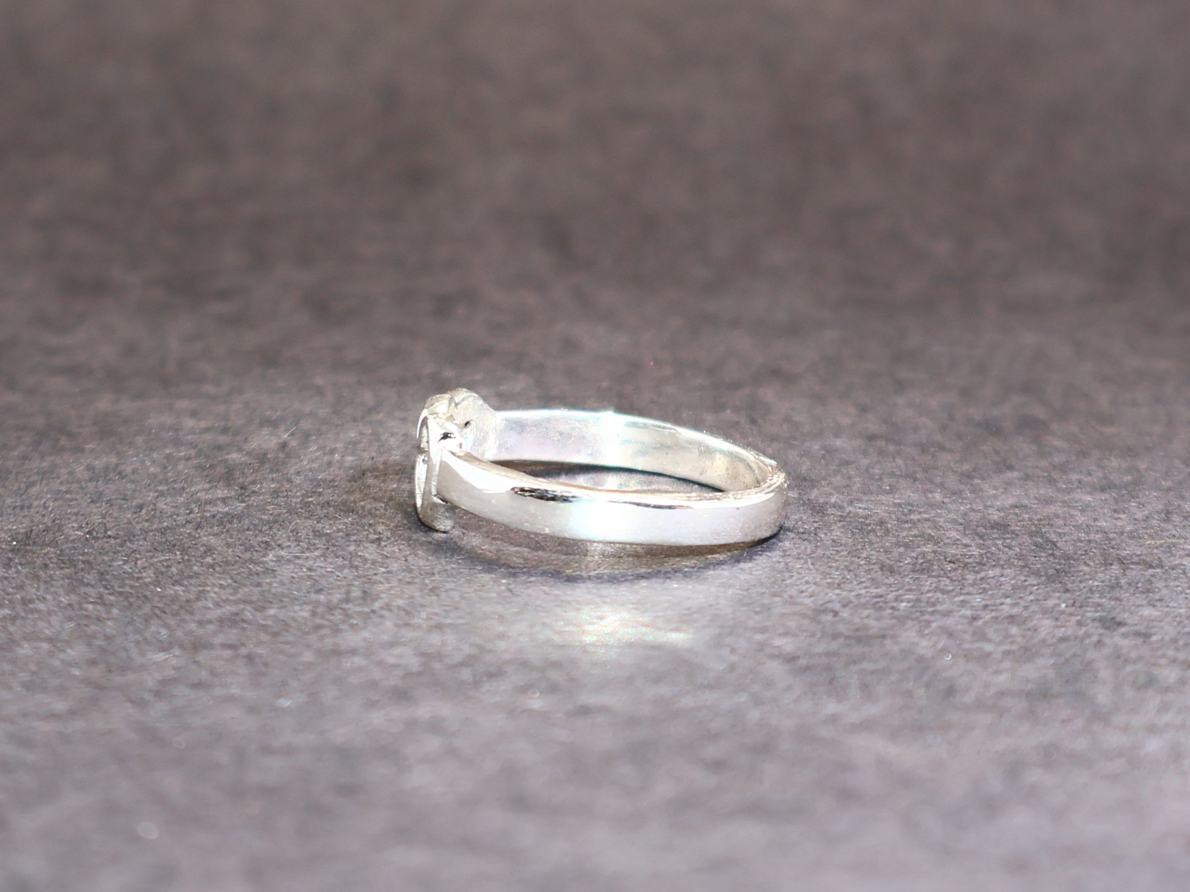 Handmade Double Heart Ring, Heart To Heart Ring, Sterling Silver Ring Size ONE SIZE - 4 Thumbnail