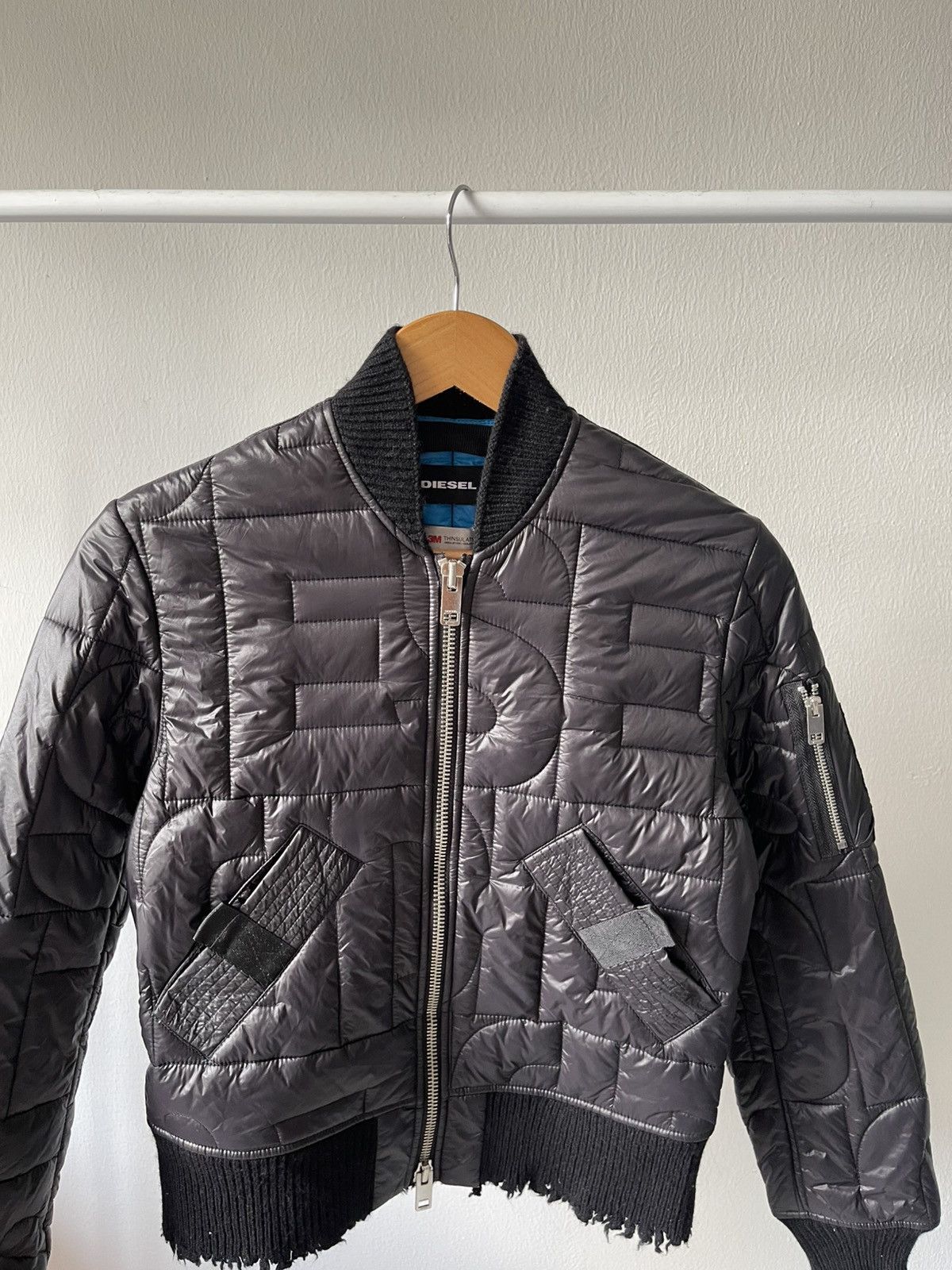 Diesel Diesel Puffer Bomber Jacket Size US XS / EU 42 / 0 - 5 Thumbnail