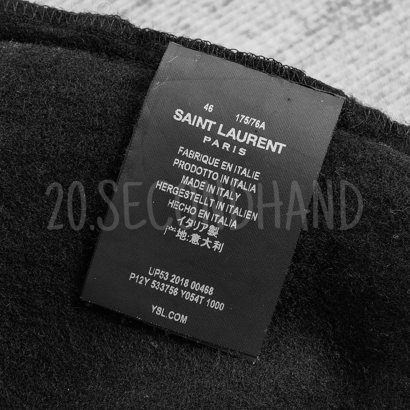Saint Laurent Paris Saint Laurent Paris Wool Trousers Size US 30 / EU 46 - 5 Thumbnail
