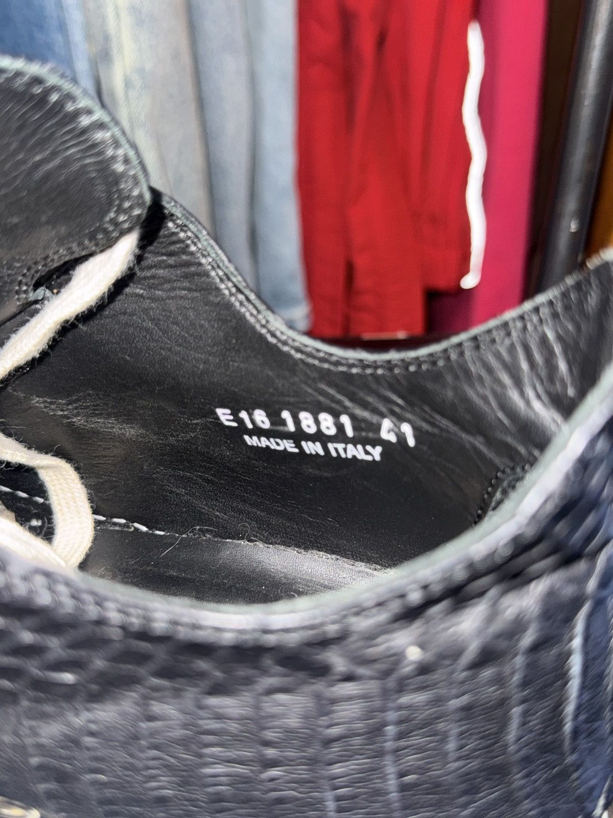 Rick Owens Rick owes python snake skin ramones Size US 8 / EU 41 - 7 Thumbnail