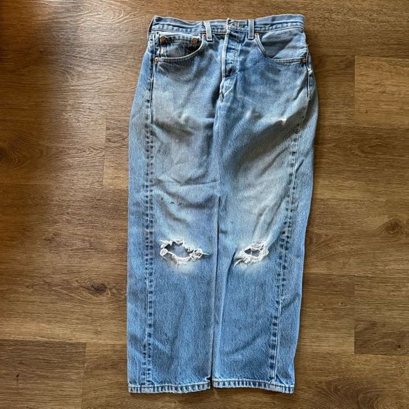 Levi's Worn Levi 501 XX Demin 32x30 Size US 32 / EU 48 - 1 Thumbnail