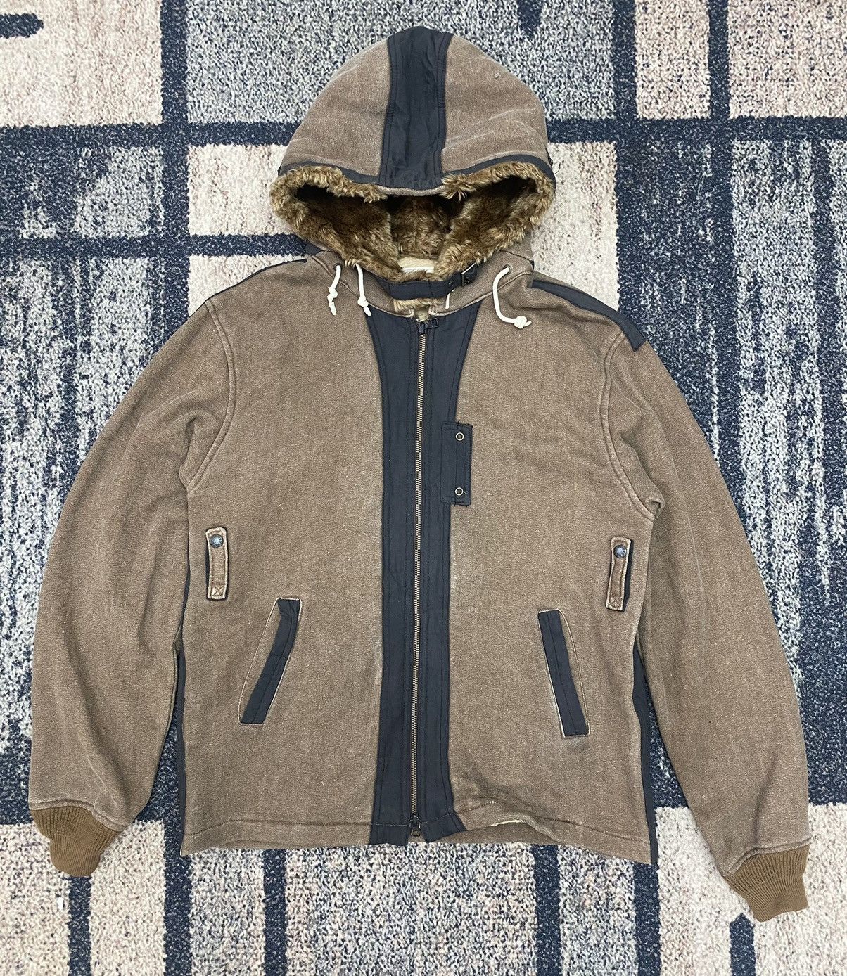 Avirex Avirex Flight Garment Specification Fur Sweater Jacket Size US L / EU 52-54 / 3 - 2 Thumbnail