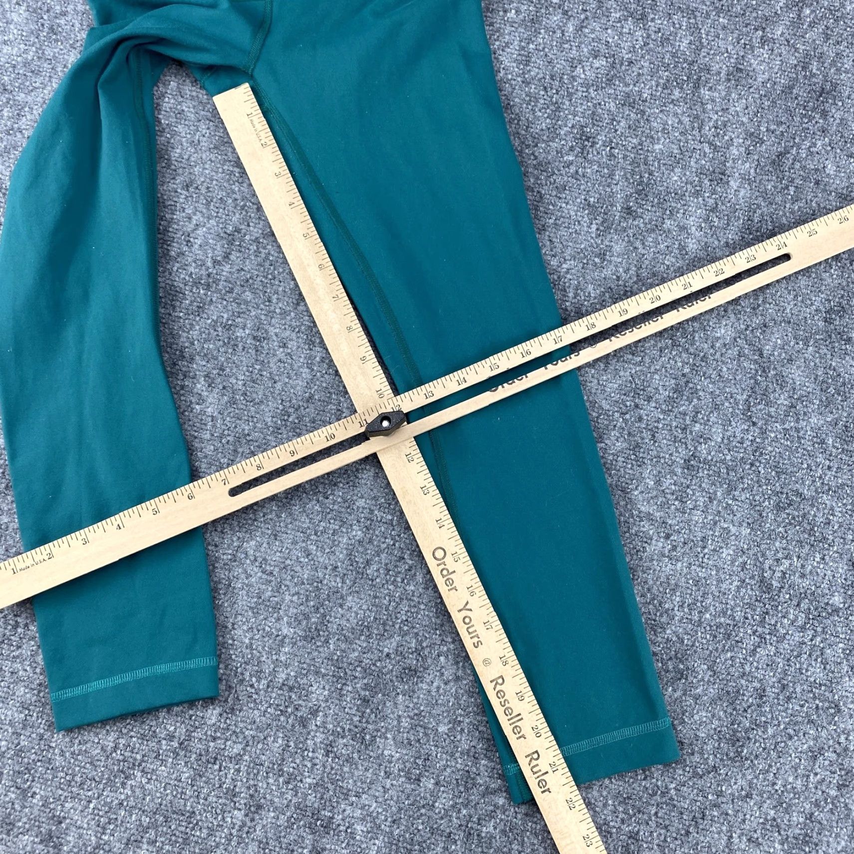 Lululemon Lululemon Wunder Under Crop Leggings Womens 2 Green High Rise Yoga Athletic Cropped Skinny Jersey Pull On Elastic Waist Size 26" / US 2 / IT 38 - 6 Thumbnail