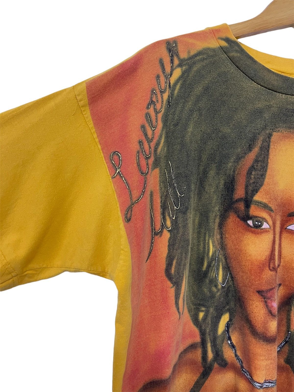 Rap Tees × Vintage VINTAGE 90s LAURYN HILL FUGEES OVP RNB RAP HIP HOP TSHIRT Size US XL / EU 56 / 4 - 7 Thumbnail