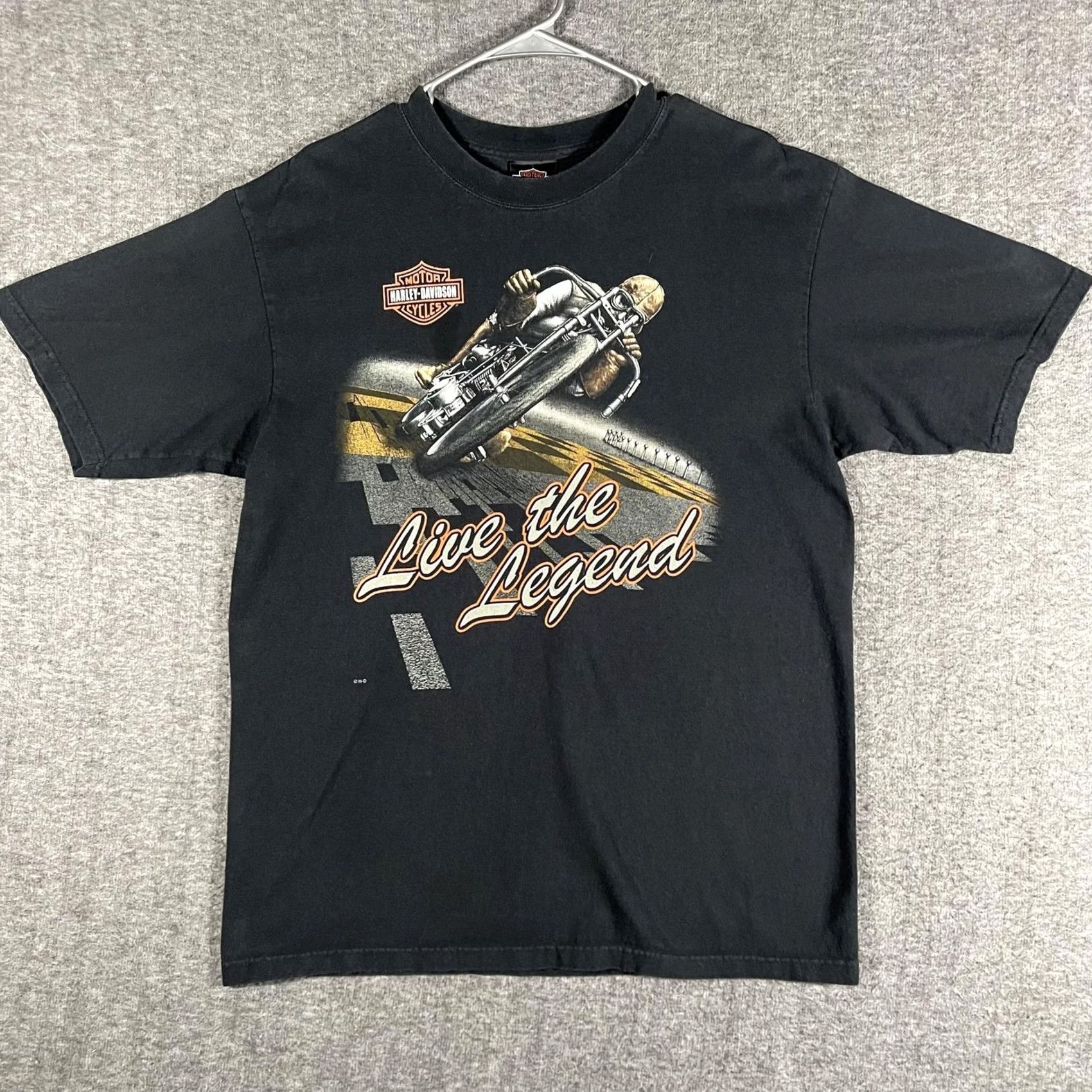 Harley Davidson Harley-Davidson Shirt Mens Large Black Biker Cancun Mexico Live The Legend Tee Size US L / EU 52-54 / 3 - 2 Thumbnail
