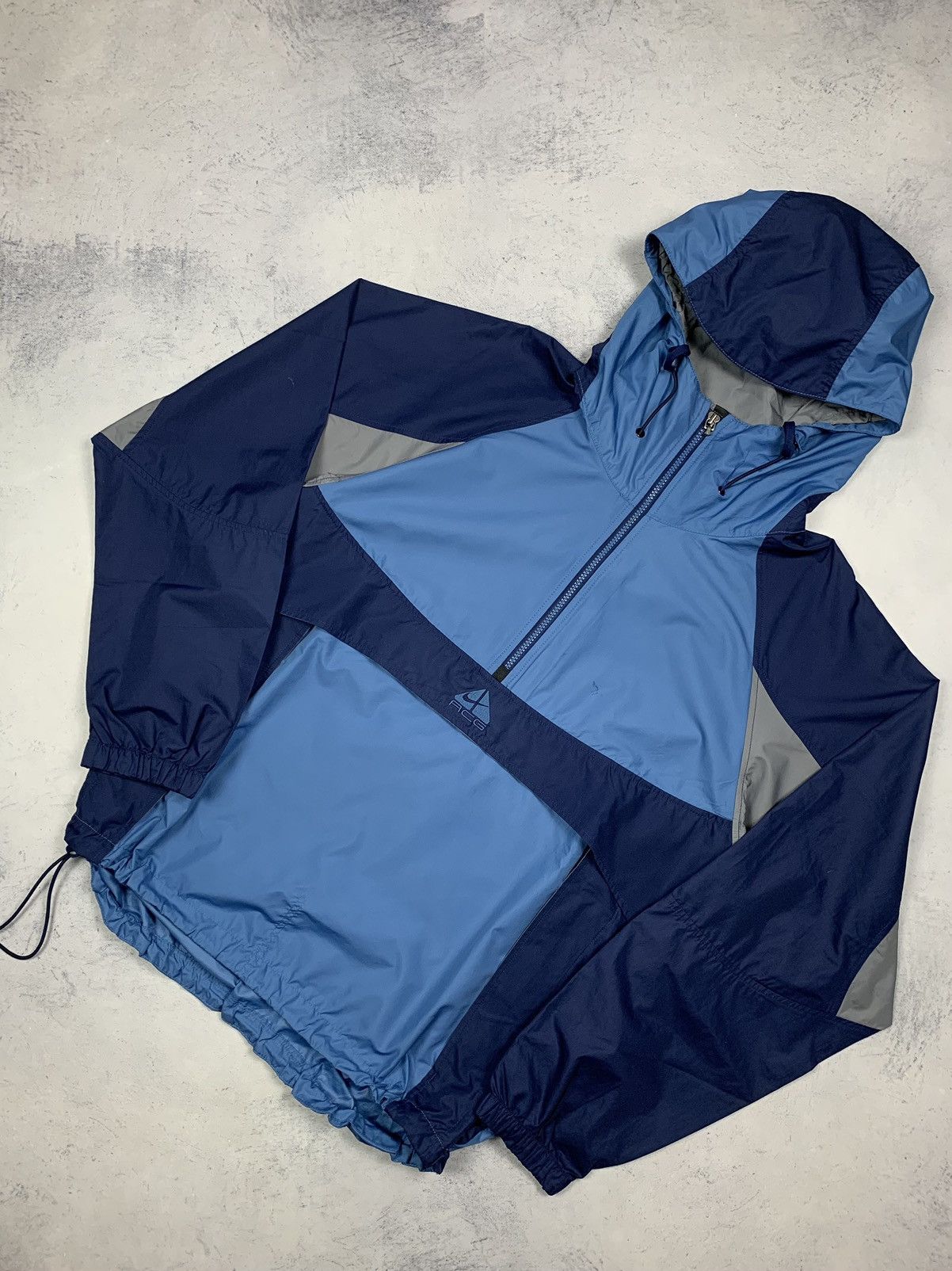 Nike ACG Vintage Nike ACG Anorak Jacket Swoosh Logo + Bag Size M 90’s Size US M / EU 48-50 / 2 - 1 Thumbnail