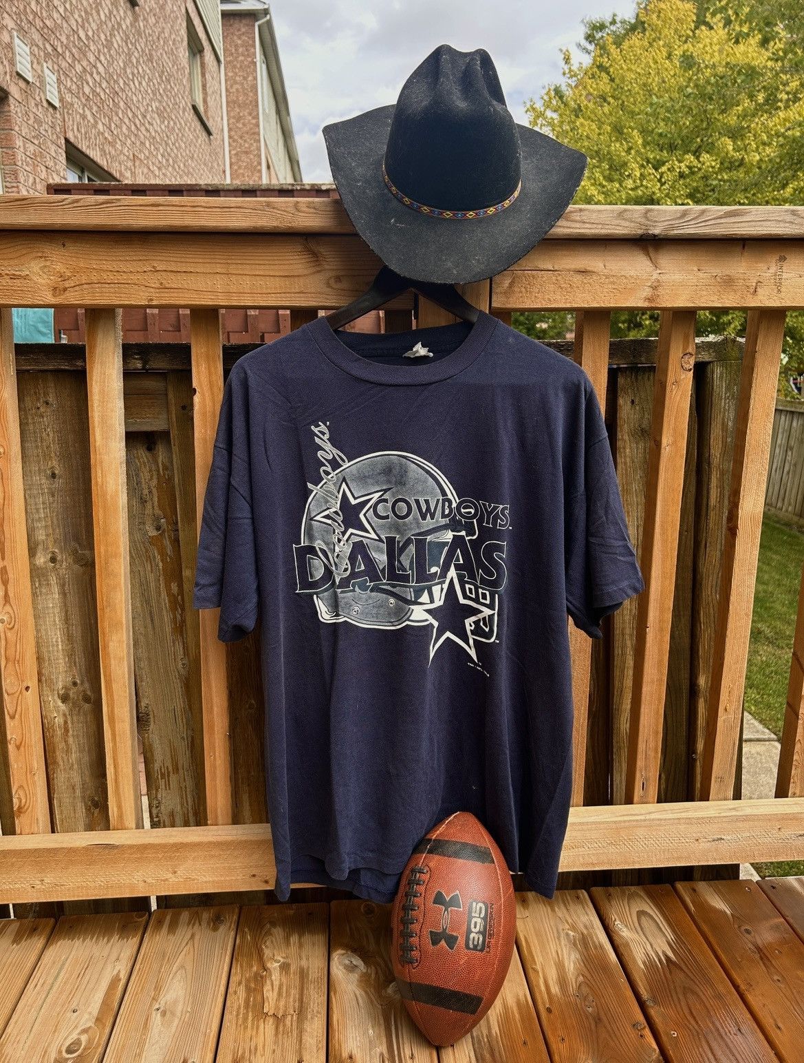 NFL 1993 Dallas Cowboys Navy Tee XXVIII Super Bowl Champions Size US L / EU 52-54 / 3 - 1 Thumbnail