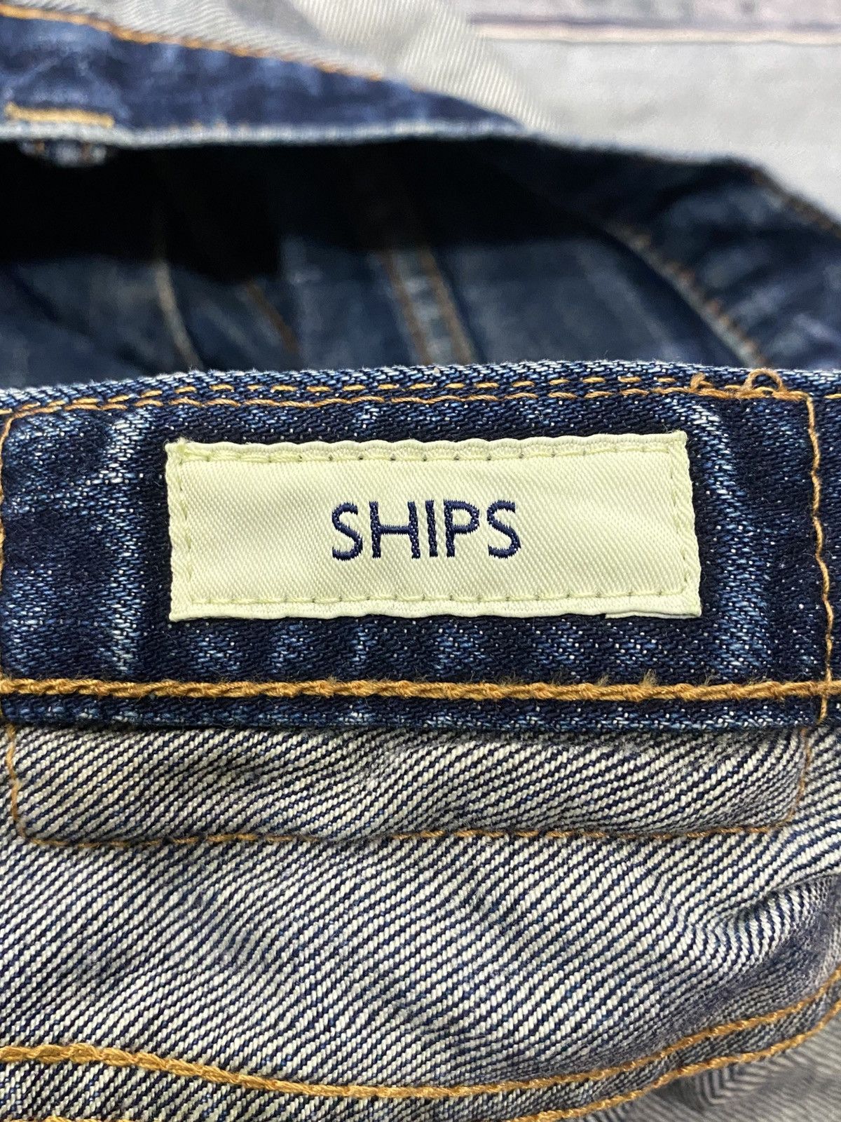 20471120 SHIPS Denim Redline Selvage Skinny Size US 34 / EU 50 - 19 Thumbnail