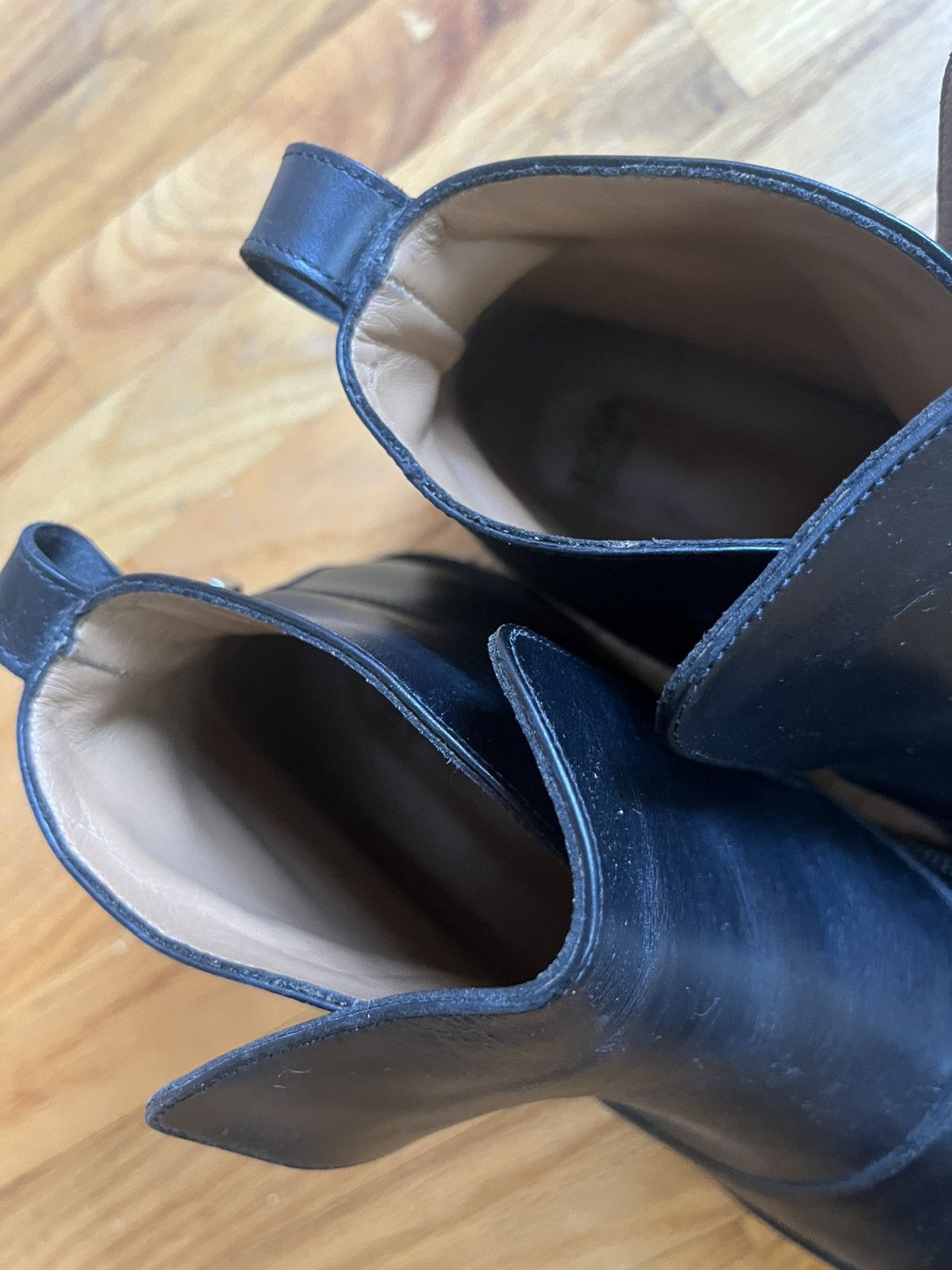 TOGA VIRILIS Toga Virilis Mens Black Concealed Gussets Chelsea Boots Size US 11.5 / EU 44-45 - 5 Thumbnail