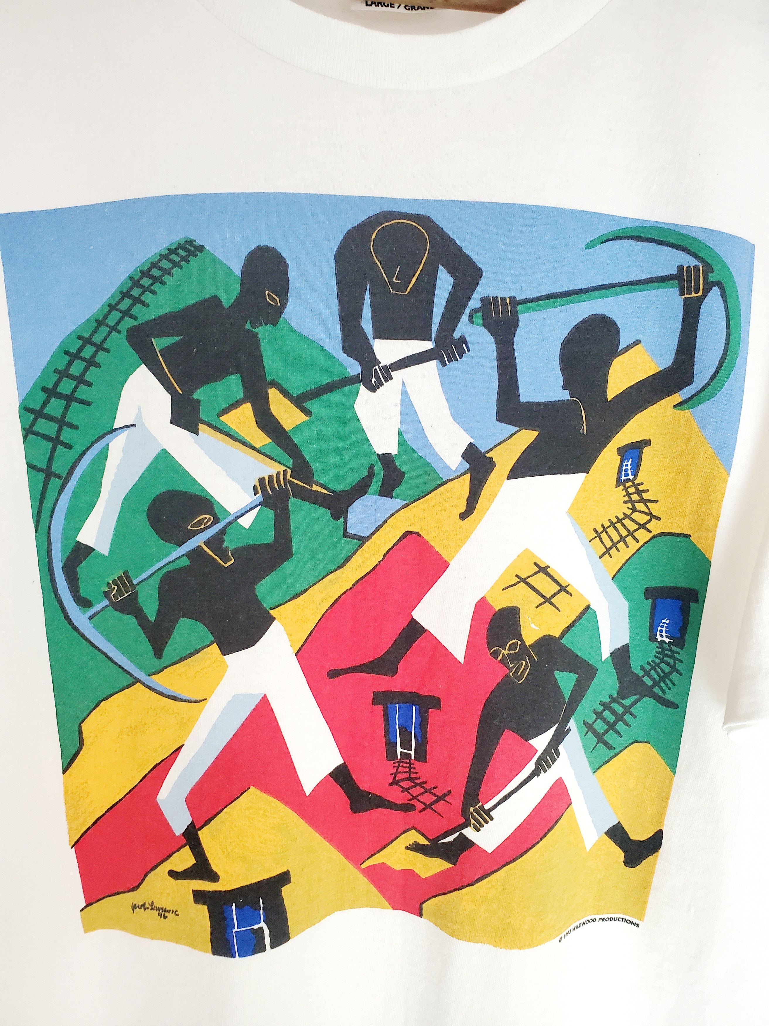 Other V90 Wildwood Productions Jacob Lawrence Artist South African Size US L / EU 52-54 / 3 - 2 Thumbnail