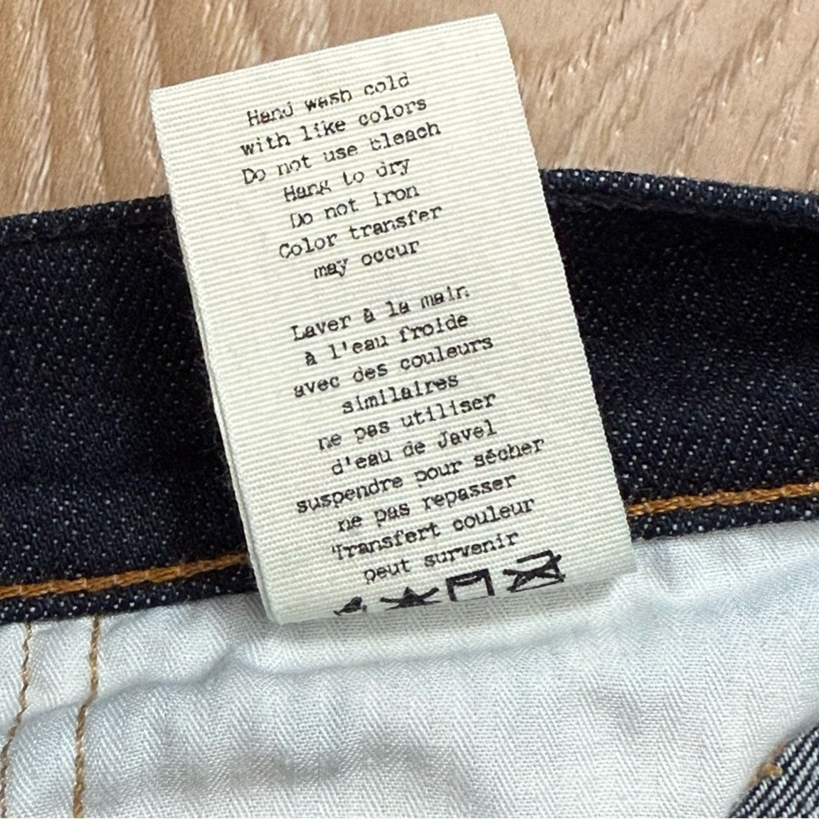 Rag & Bone Rag & Bone Standard Issue Skinny Fit Jeans 31 Size 31" - 10 Thumbnail