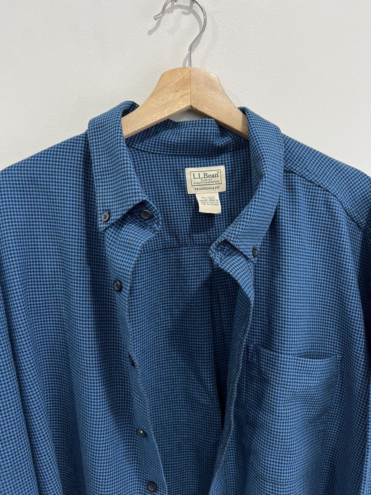 L.L. Bean Vintage LL Bean Button Up Plaid Shirt xxl Size US XXL / EU 58 / 5 - 3 Thumbnail