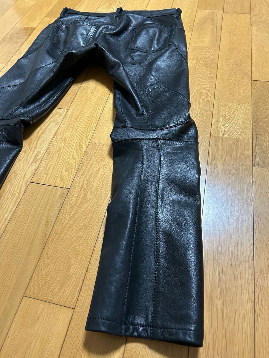 Junya Watanabe AD2004 3D Wrapped Leather Pants Size US 32 / EU 48 - 13 Thumbnail