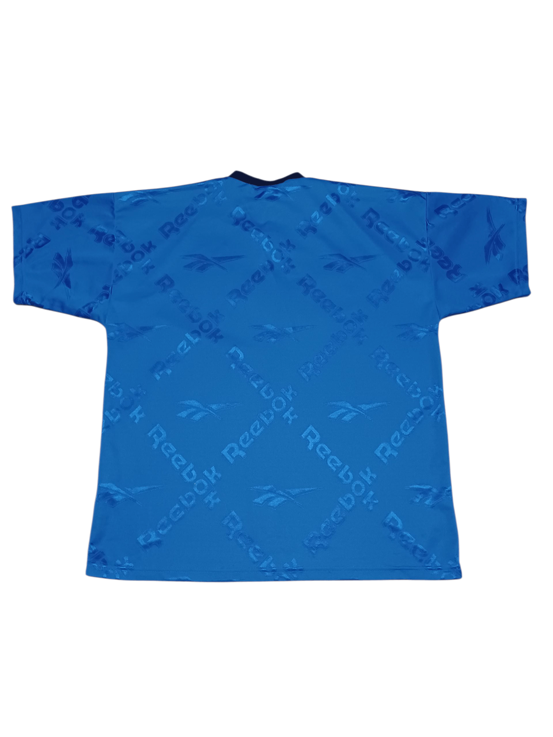 Reebok REEBOK VINTAGE 90S BIGLOGO MONOGRAM TEE SOCCER JERSEY Size US XL / EU 56 / 4 - 3 Thumbnail