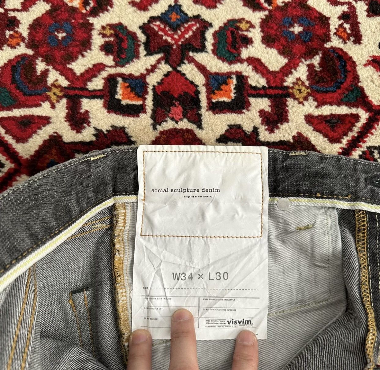 Visvim visvim 14aw 04d5 jeans Size US 34 / EU 50 - 5 Thumbnail