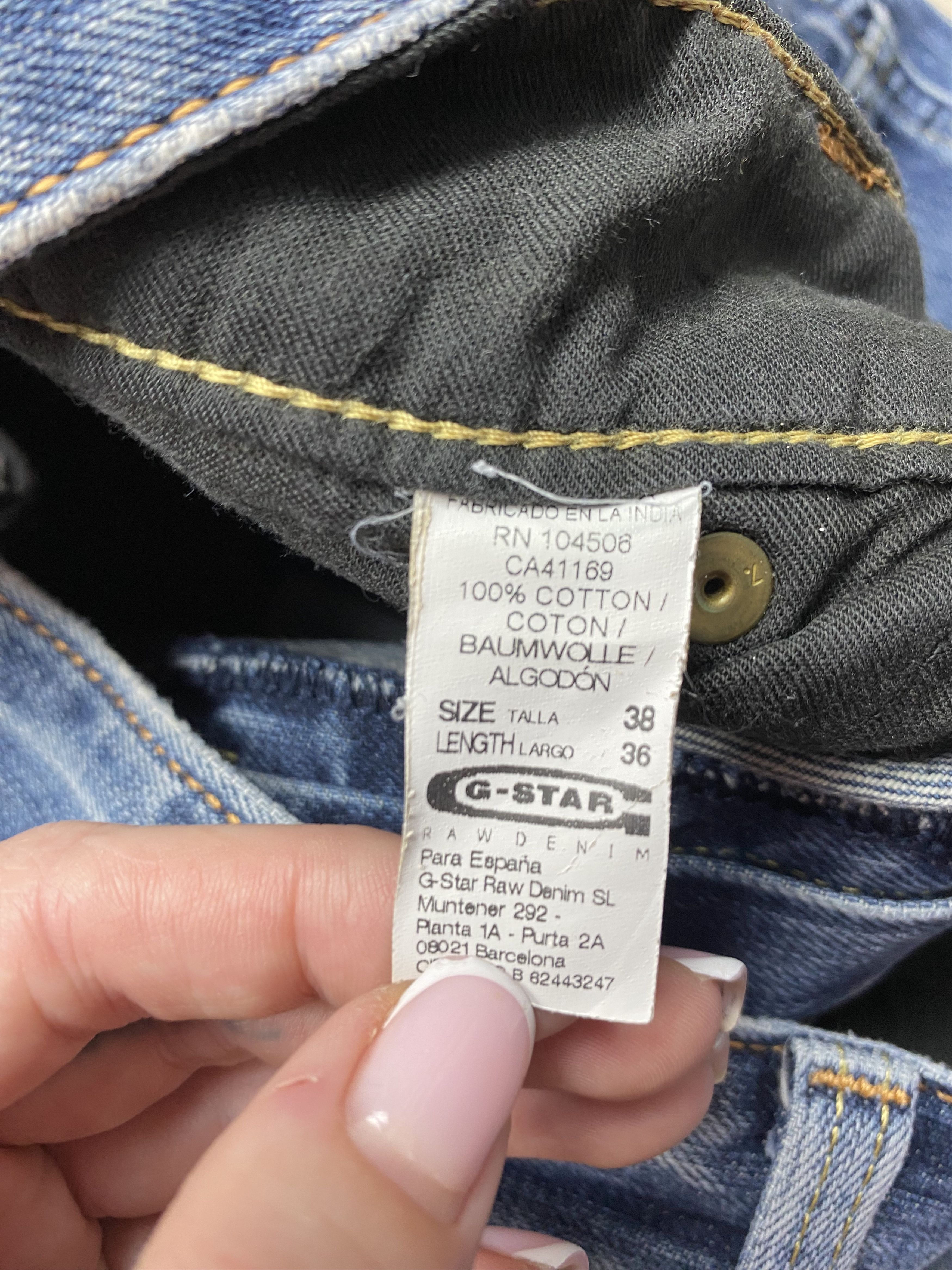 G-Star G Star Raw 90s Vintage Denim Double Knee Pants Jeans Size US 38 / EU 54 - 6 Thumbnail