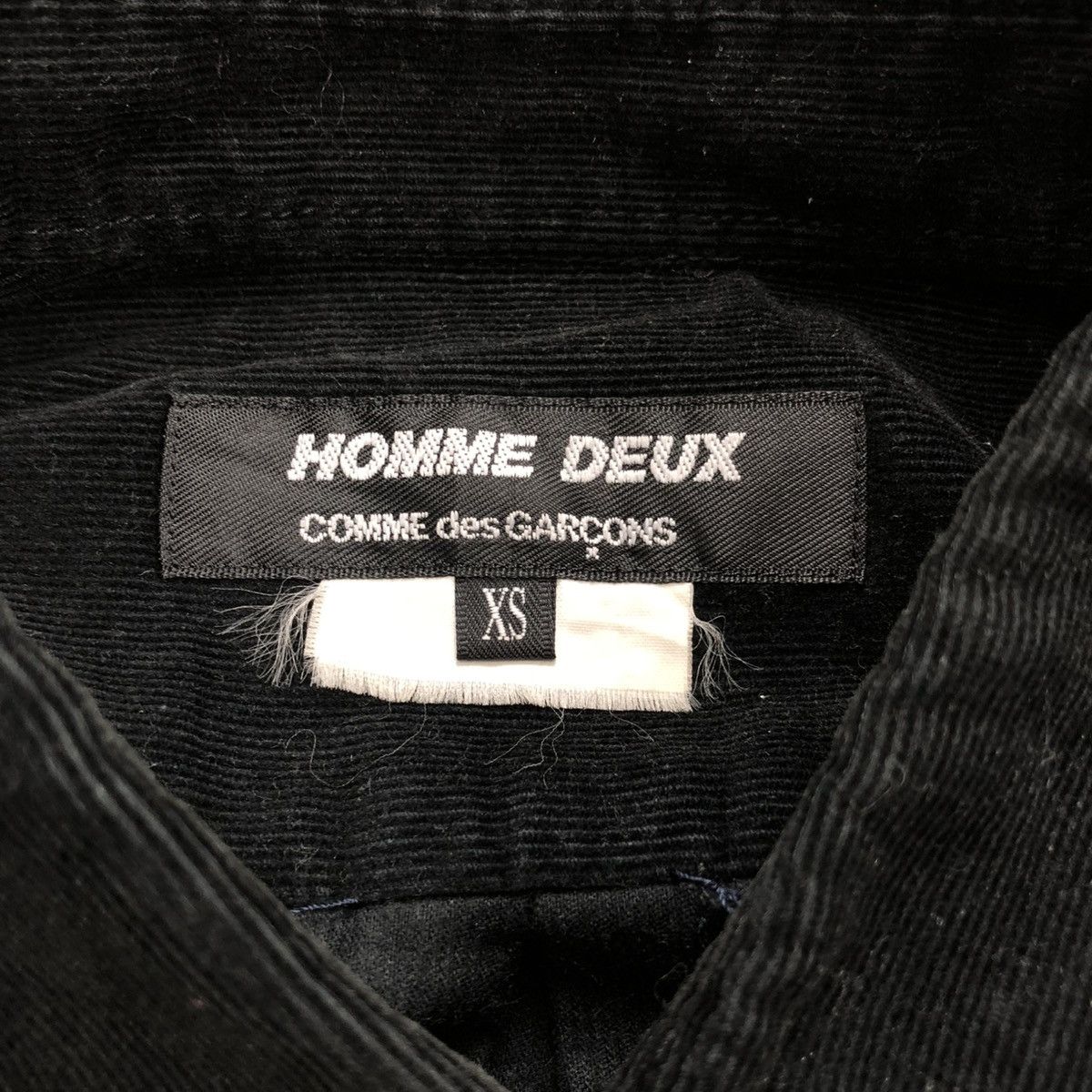 Comme des Garcons Homme Deux AW10 Comme des Garcons Homme Deux CDG Corduroy Mix Shirt Size US S / EU 44-46 / 1 - 8 Thumbnail