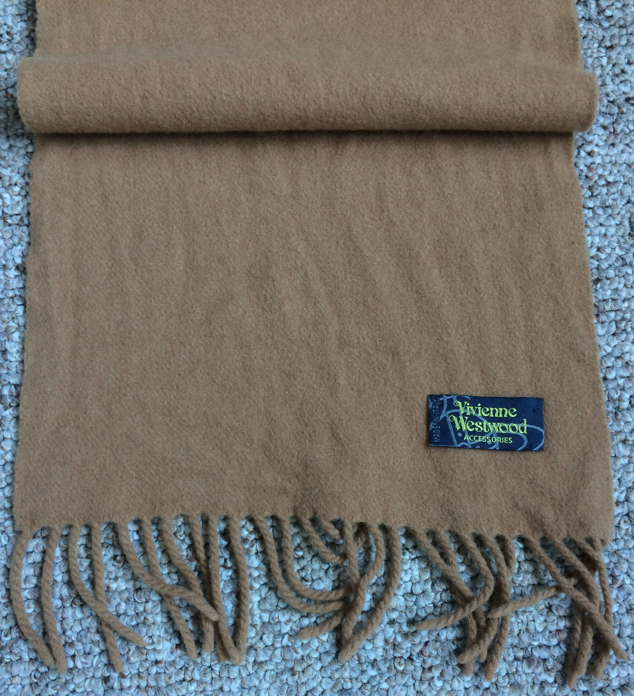 Vivienne Westwood Vivienne Westwood Vintage Wool Logo Scarf Size ONE SIZE - 3 Thumbnail
