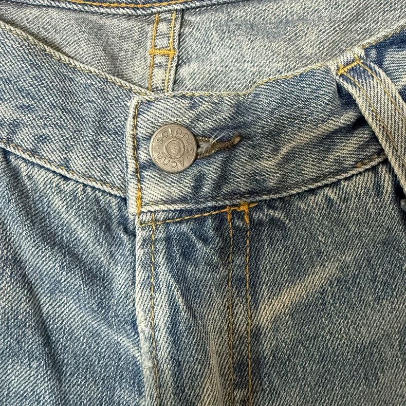 Acne Studios acne studios Blue splash-ink made old jeans 2502-Nextarrow Size US 30 / EU 46 - 4 Thumbnail