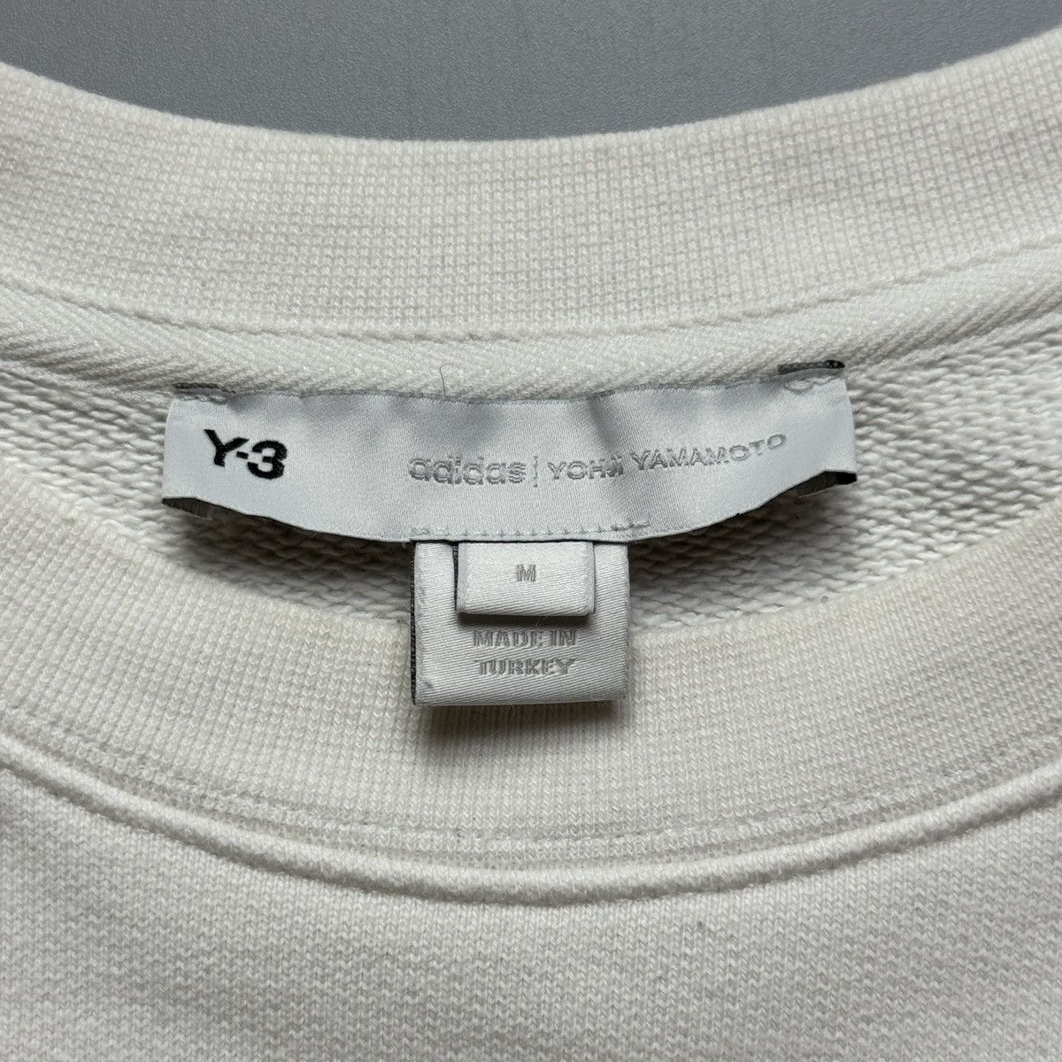 Y-3 Adidas x Yohji Yamamoto - Reflective Square Logo Sweater Size US M / EU 48-50 / 2 - 7 Thumbnail