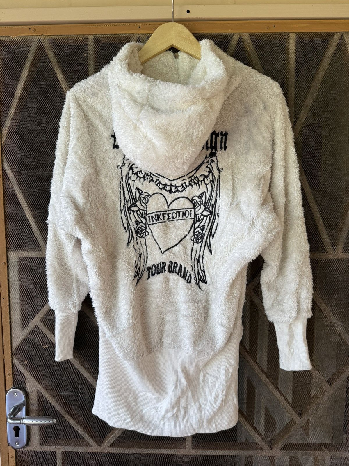 Hysteric Glamour Faux fur hoodie fleece skull Size US L / EU 52-54 / 3 - 2 Thumbnail