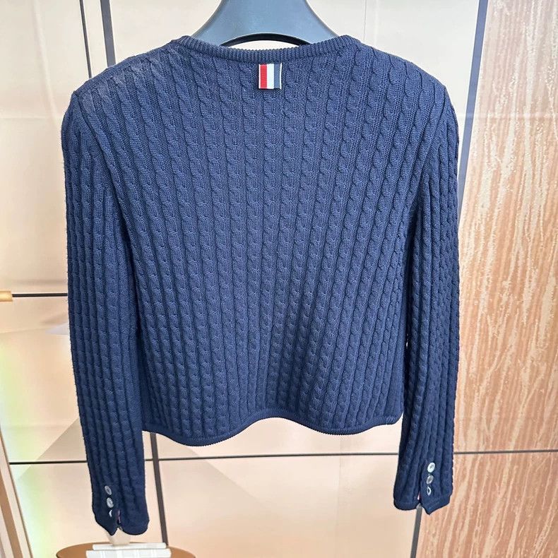 Thom Browne Thom Browne Xiaoxianfeng wool knit sweater Size S / US 4 / IT 40 - 2 Thumbnail