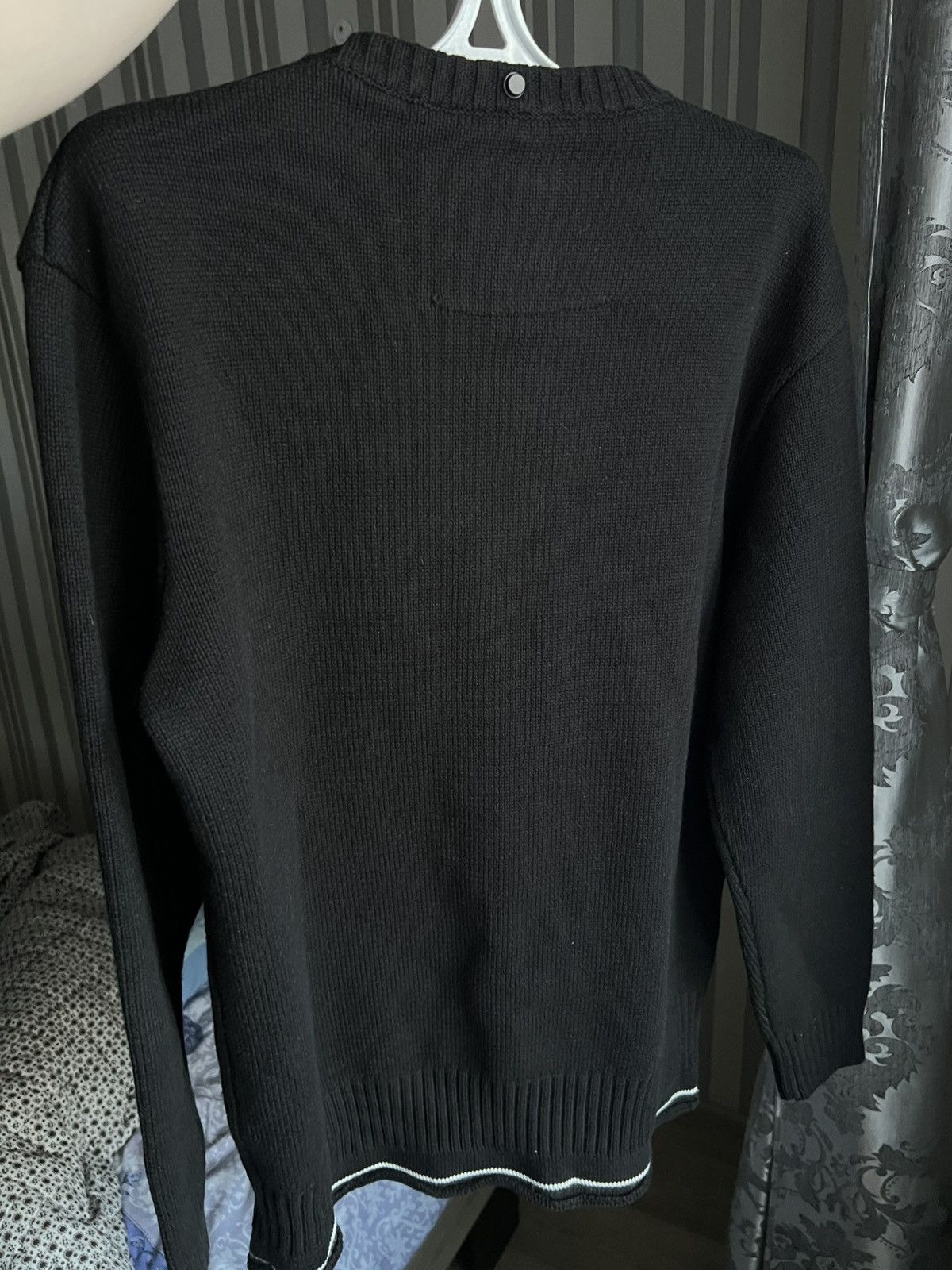 Givenchy GIVENCHY OVERSIZED KNITTED COTTON SWEATER HEAVYWEIGHT Size US M / EU 48-50 / 2 - 10 Thumbnail