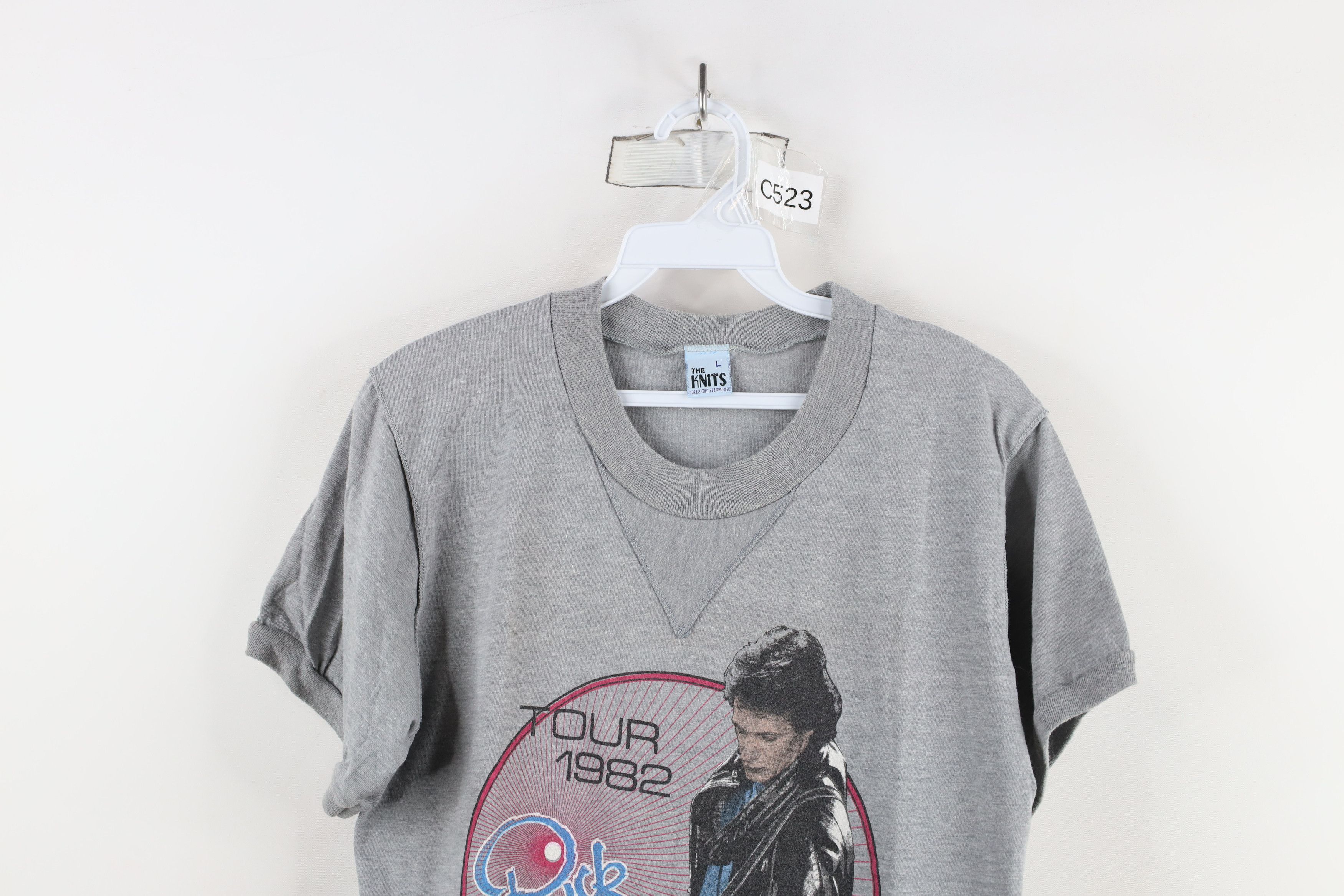 Vintage Vintage 80s Spoiled Yet Rick Springfield Ringer T-Shirt USA Size US L / EU 52-54 / 3 - 2 Thumbnail