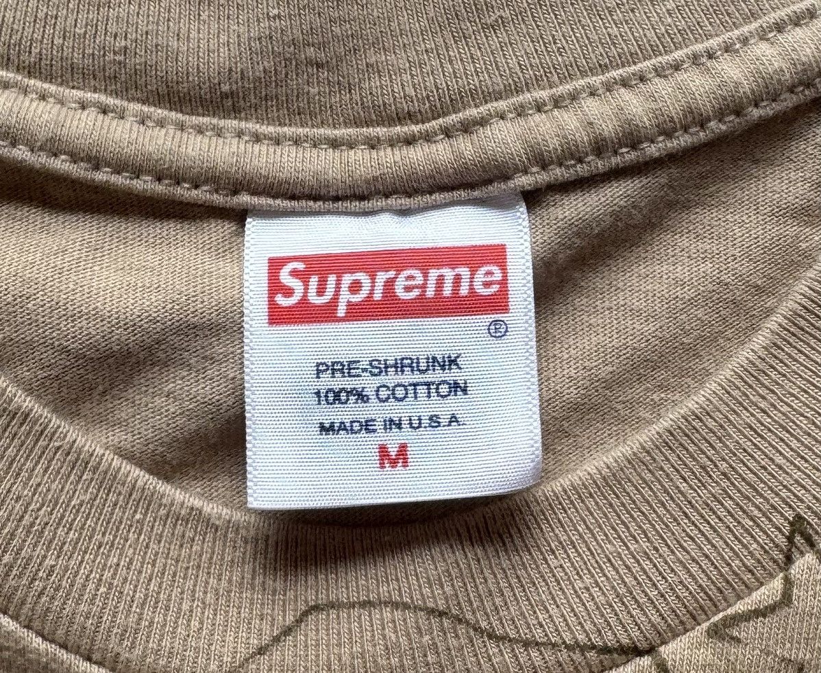 Cartoon Network × Supreme Supreme Tan Cartoon Chaos Tee Size US M / EU 48-50 / 2 - 3 Thumbnail